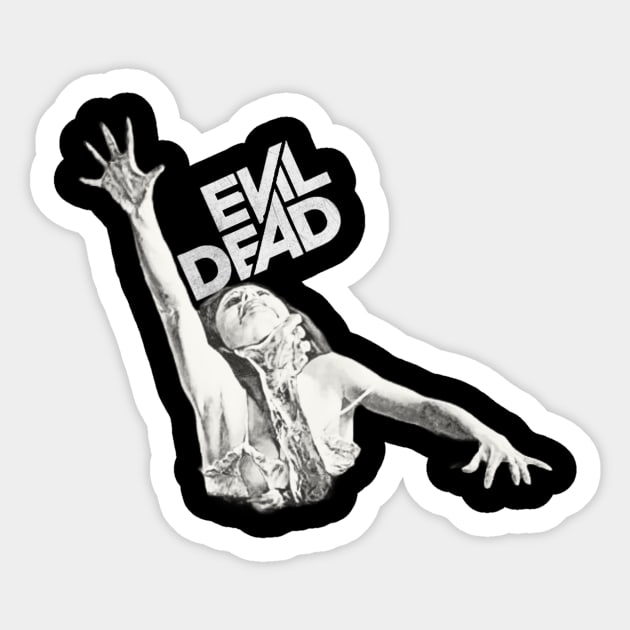 Evil Dead Sticker by Distancer